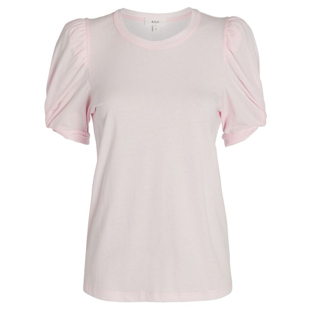 A.L.C. Kati Puff Sleeve Short Sleeve Girly Feminine Preppy Top S